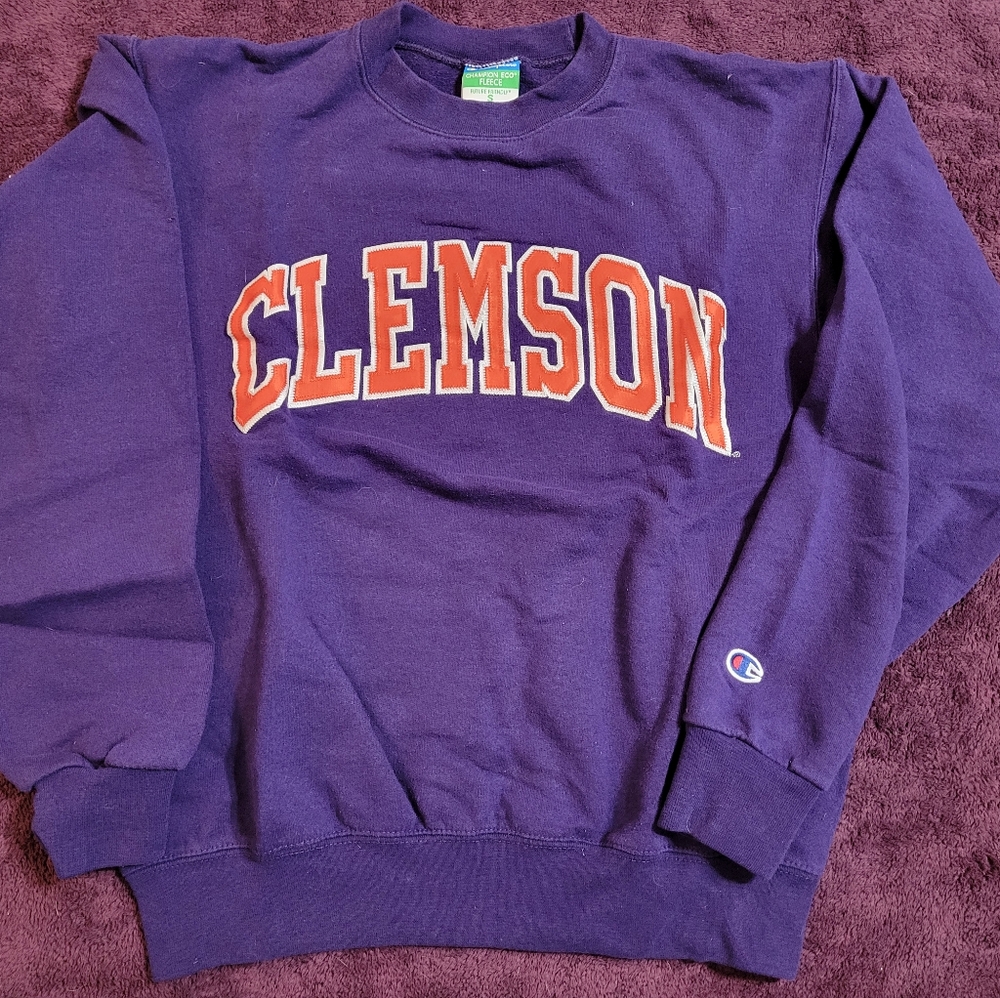 Champion Purple Crewneck Sweatshirt